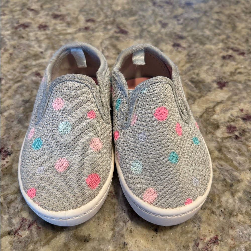 Carters Polka Dot Kids Slip-On Shoes